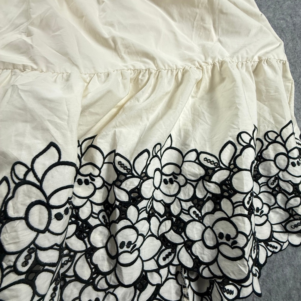 Torrid Belle Isle Tiered Embroidered Floral Maxi Dress Size 22 Whisper White - Picture 16 of 16